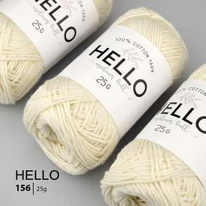 Пряжа HELLO Cotton 156 (25 грам)